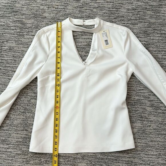 NWT Ramy Brook Morgan Top Small White - Picture 7 of 12